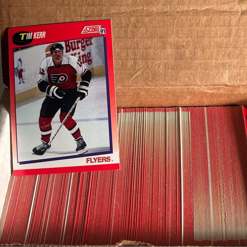 Hockey Card Lot- 3 boxes